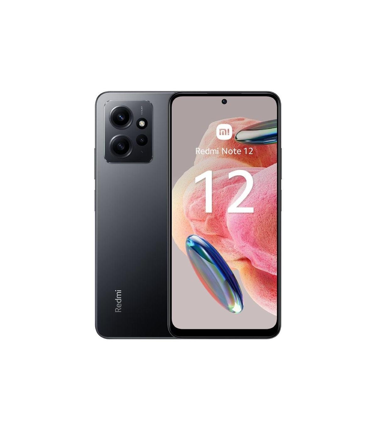 Smartphone Xiaomi Redmi Note 12 4GB/ 128GB/ 6.67\'/ Gris Onyx