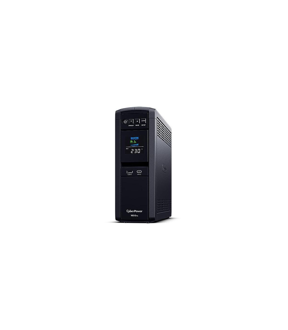 SAI Lnea Interactiva Cyberpower CP1600EPFCLCD  1600VA-1000W  6 Salidas  Formato Torre