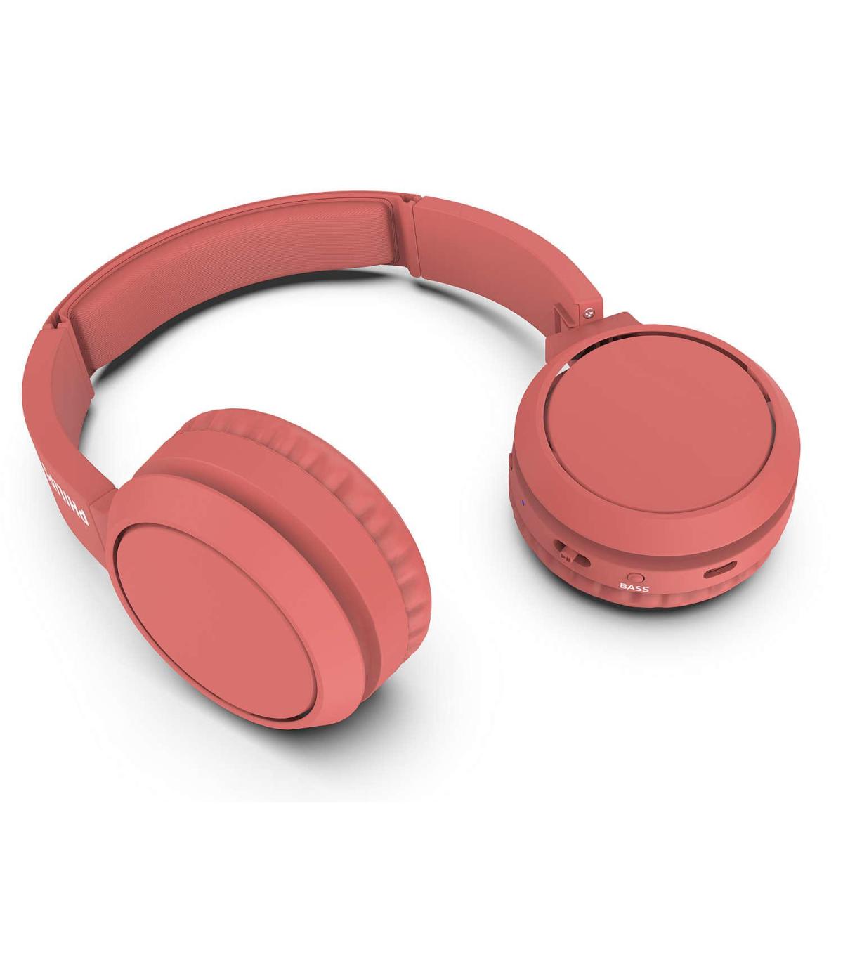 Auriculares Inalmbricos Philips TAH4205  Con Micrfono  Bluetooth  Rojos