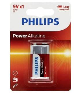 Pila Alcalina Philips 6LR61P1B 10  9V