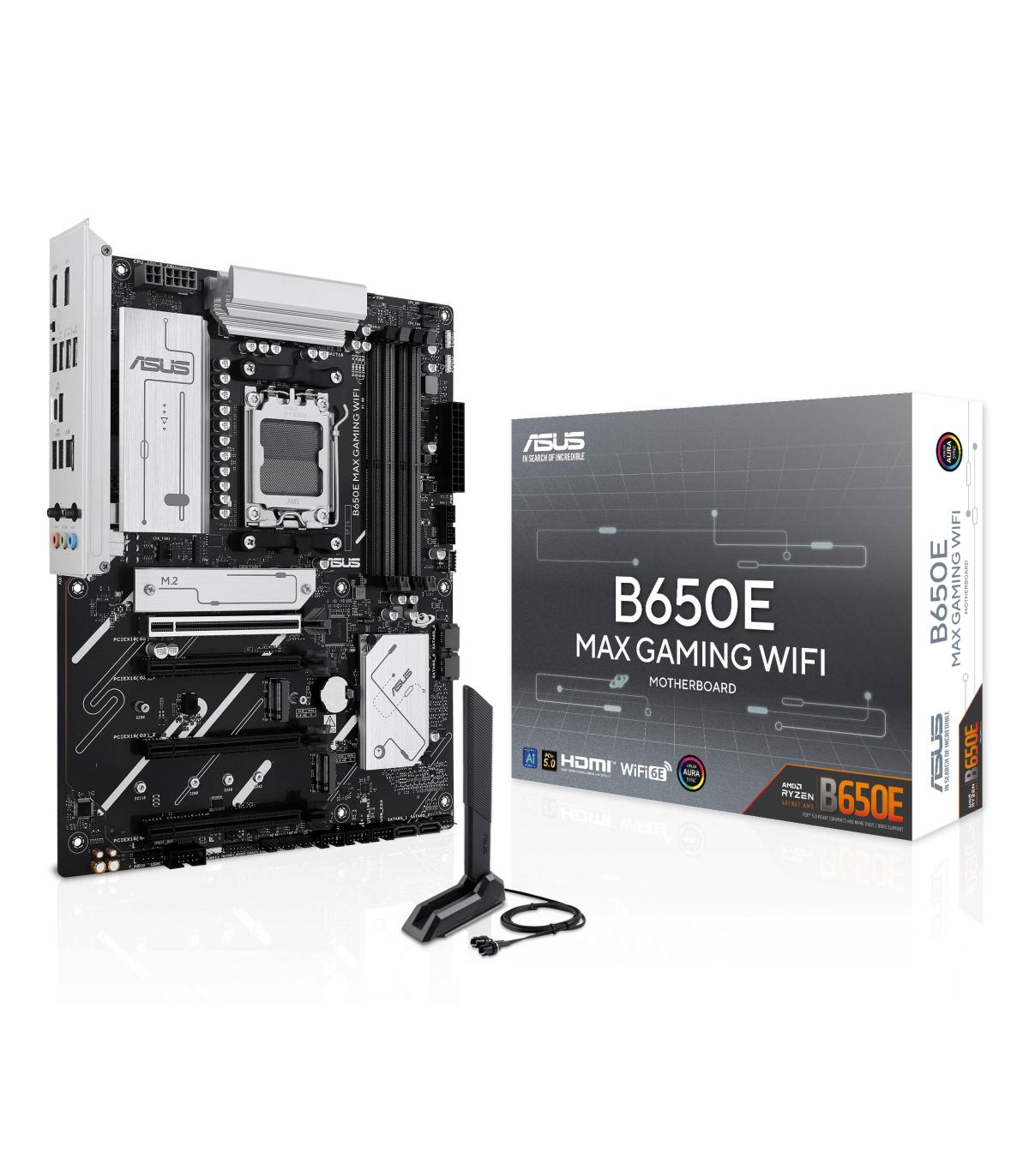 ASUS B650E MAX GAMING WIFI AMD B650 Zcalo AM5 ATX