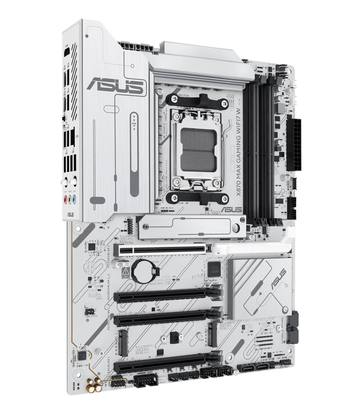 ASUS X870 MAX GAMING WIFI7 W AMD X870 Zcalo AM5 ATX