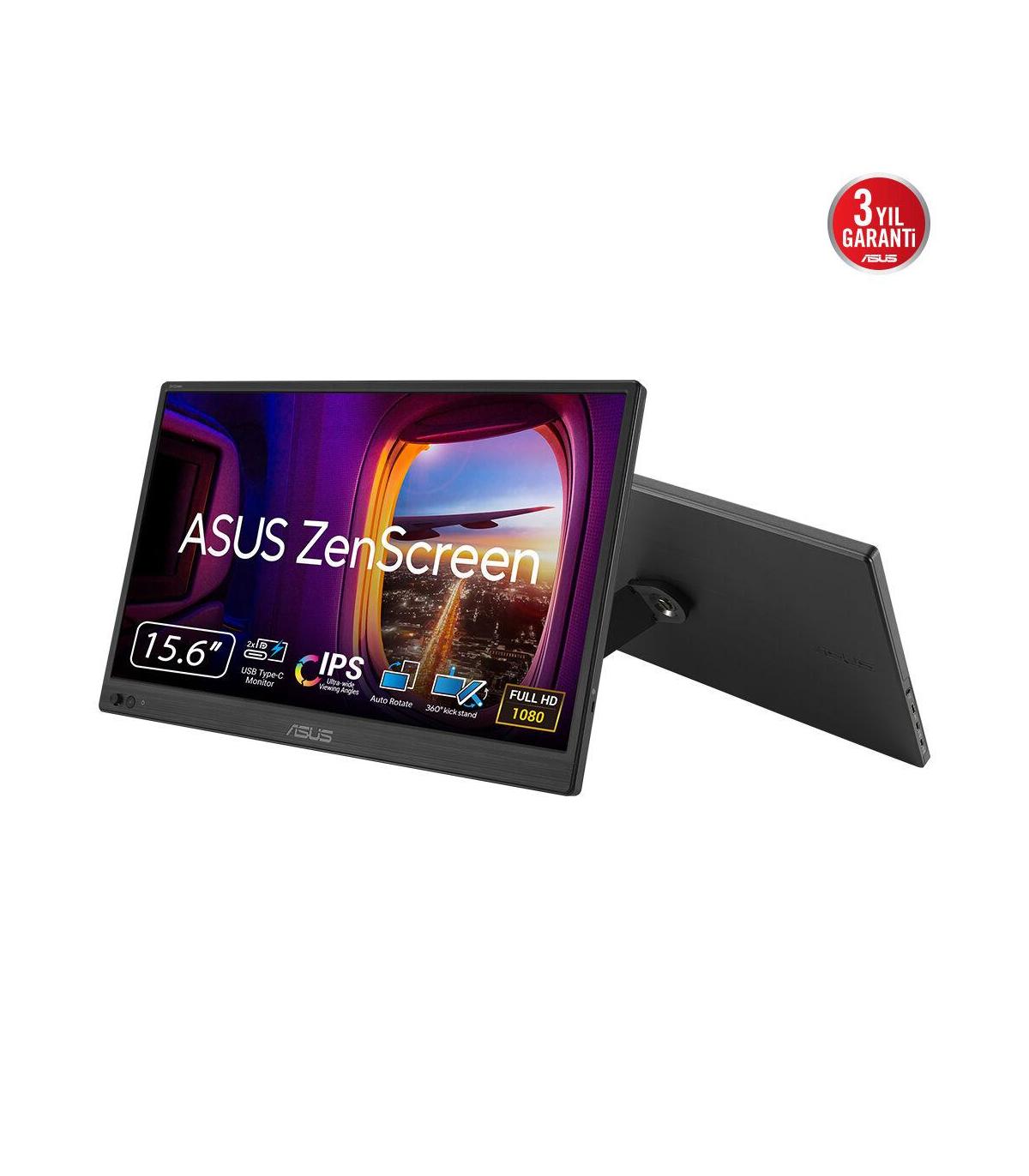 Monitor Porttil Asus ZenScreen MB169CK 15.6'  Full HD  Negro