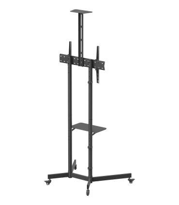 Soporte De Suelo Inclinable Con Ruedas  Soporte De Cmara Aisens FT70TE-335 Para TV 37'-70'  Hasta 45kg