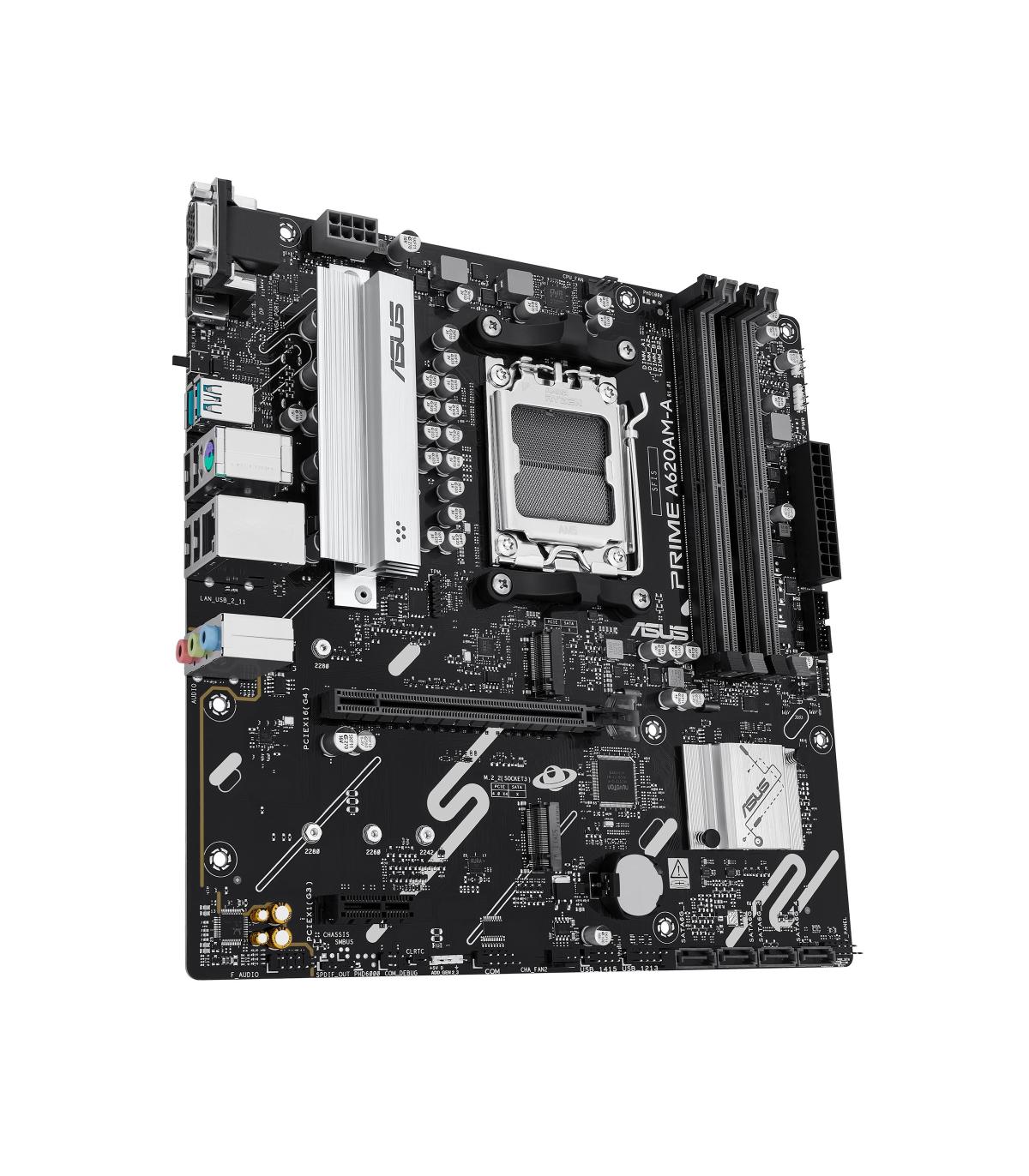 Placa Base Asus A620AM-A-CSM Socket AM5  DDR5  PCIe 4.0  Micro ATX