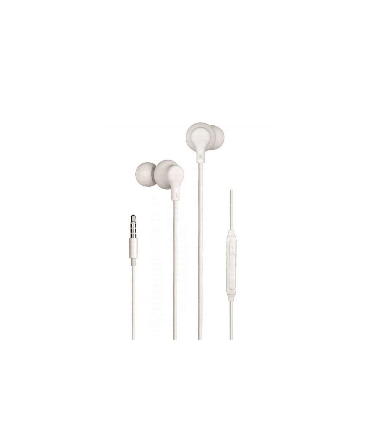 Auriculares Intrauditivos Daewoo DW2014/ con Micrfono/ Jack 3.5/ Blancos