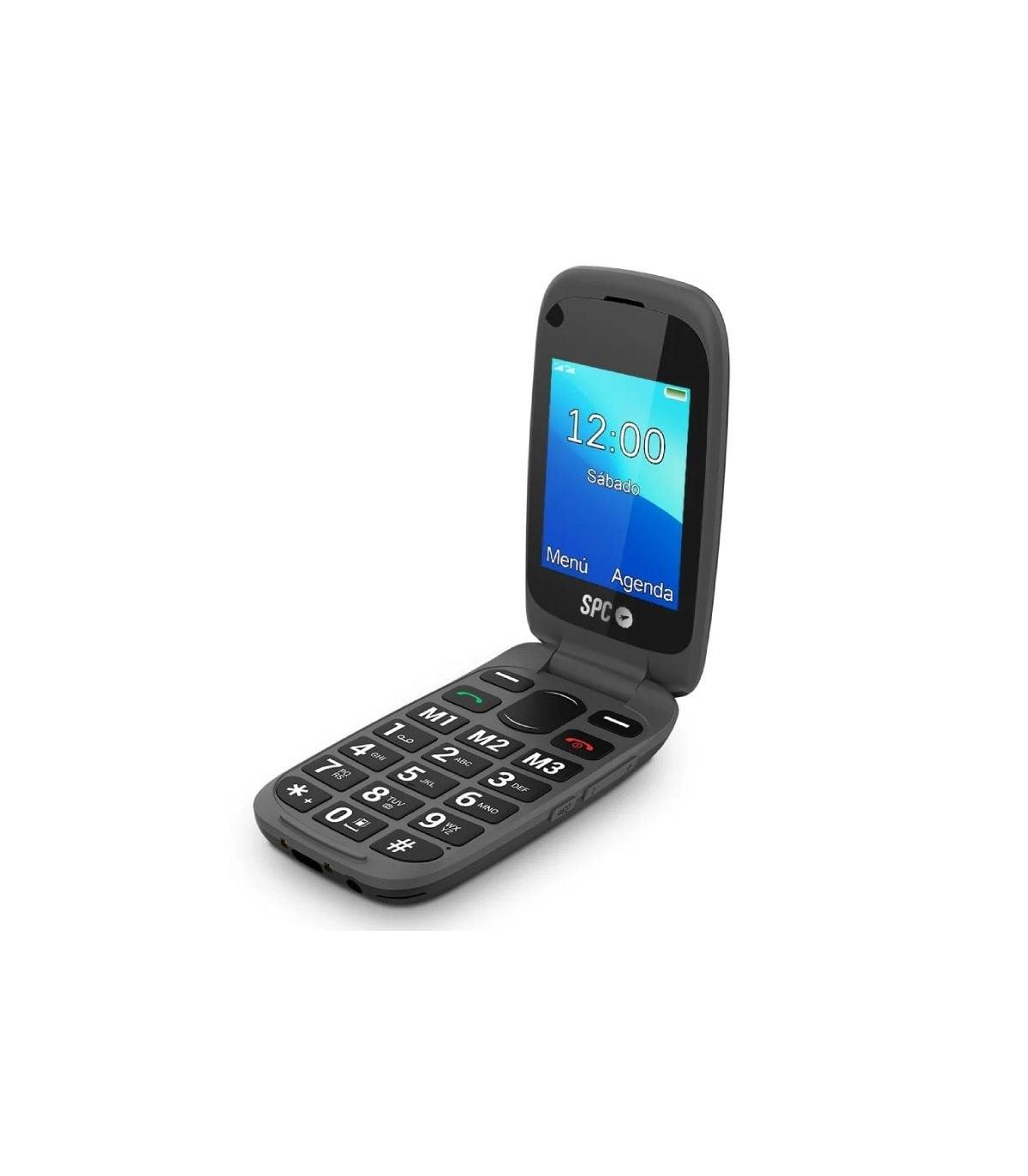 Telfono Mvil SPC Harmony 4G para Personas Mayores/ Negro