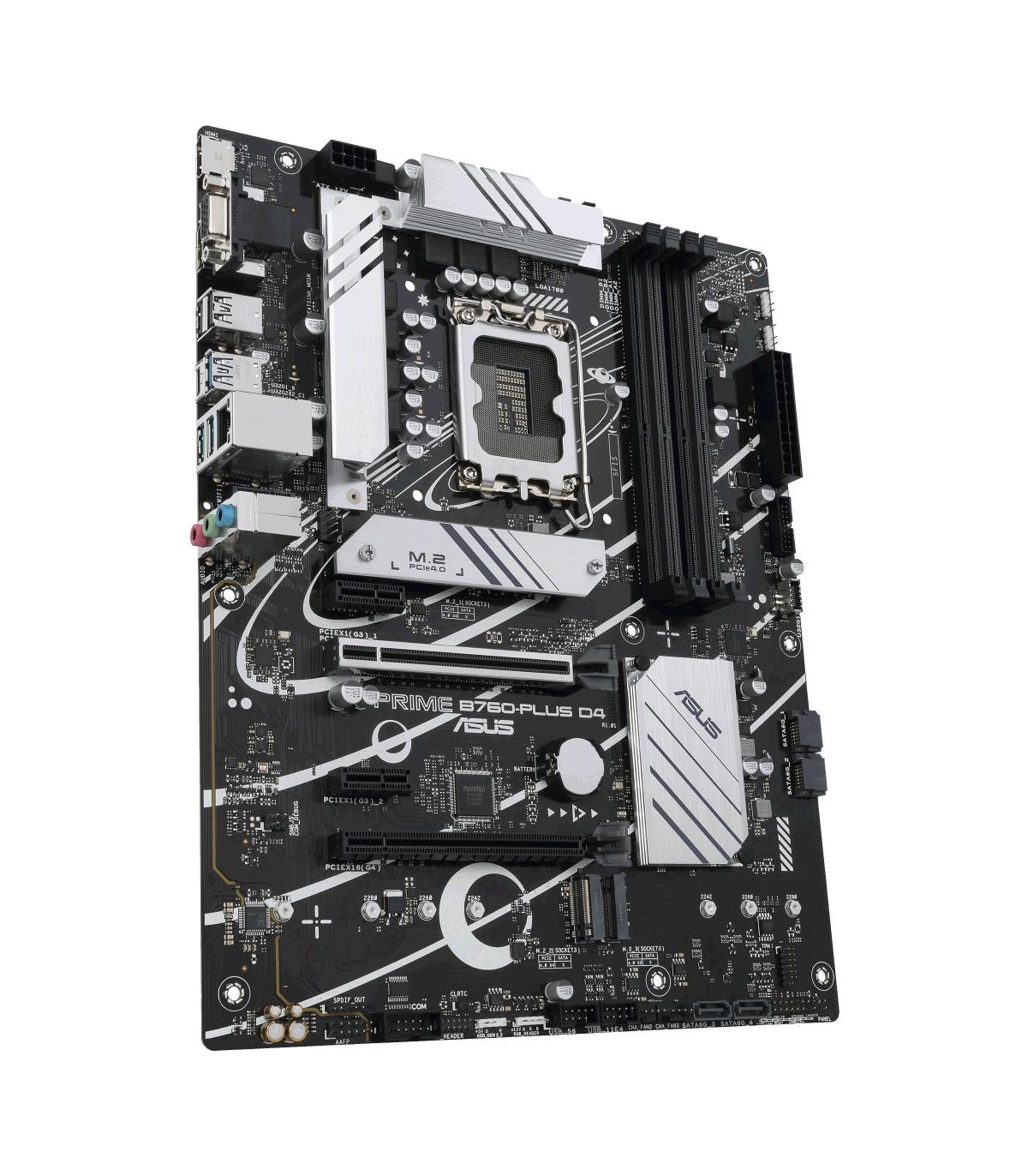 Placa Base Asus Prime B760-PLUS D4 Socket 1700  DDR4  PCIe 5.0