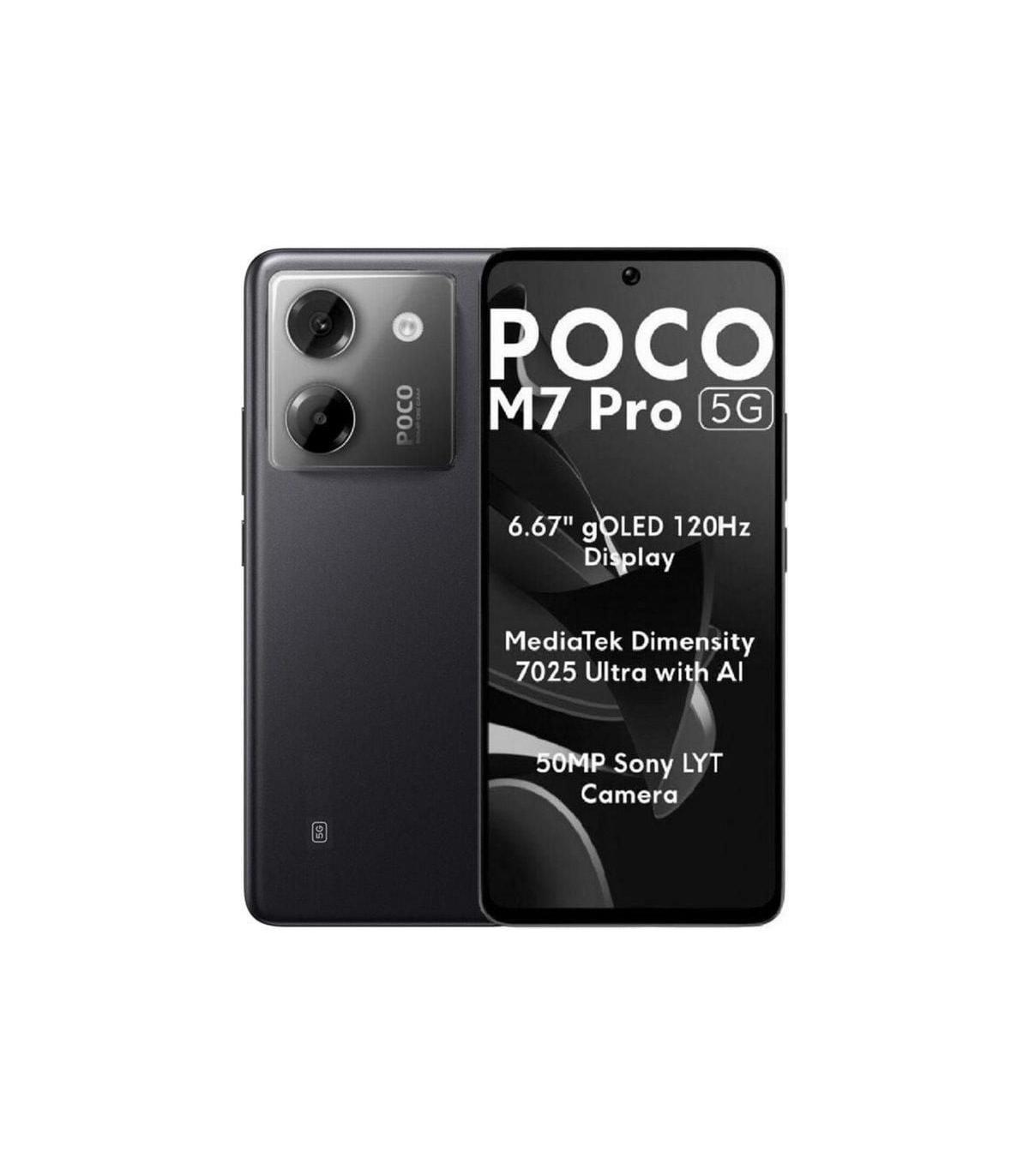 Smartphone Xiaomi POCO M7 Pro 8GB/ 256GB/ 6.67\'/ 5G/ Negro