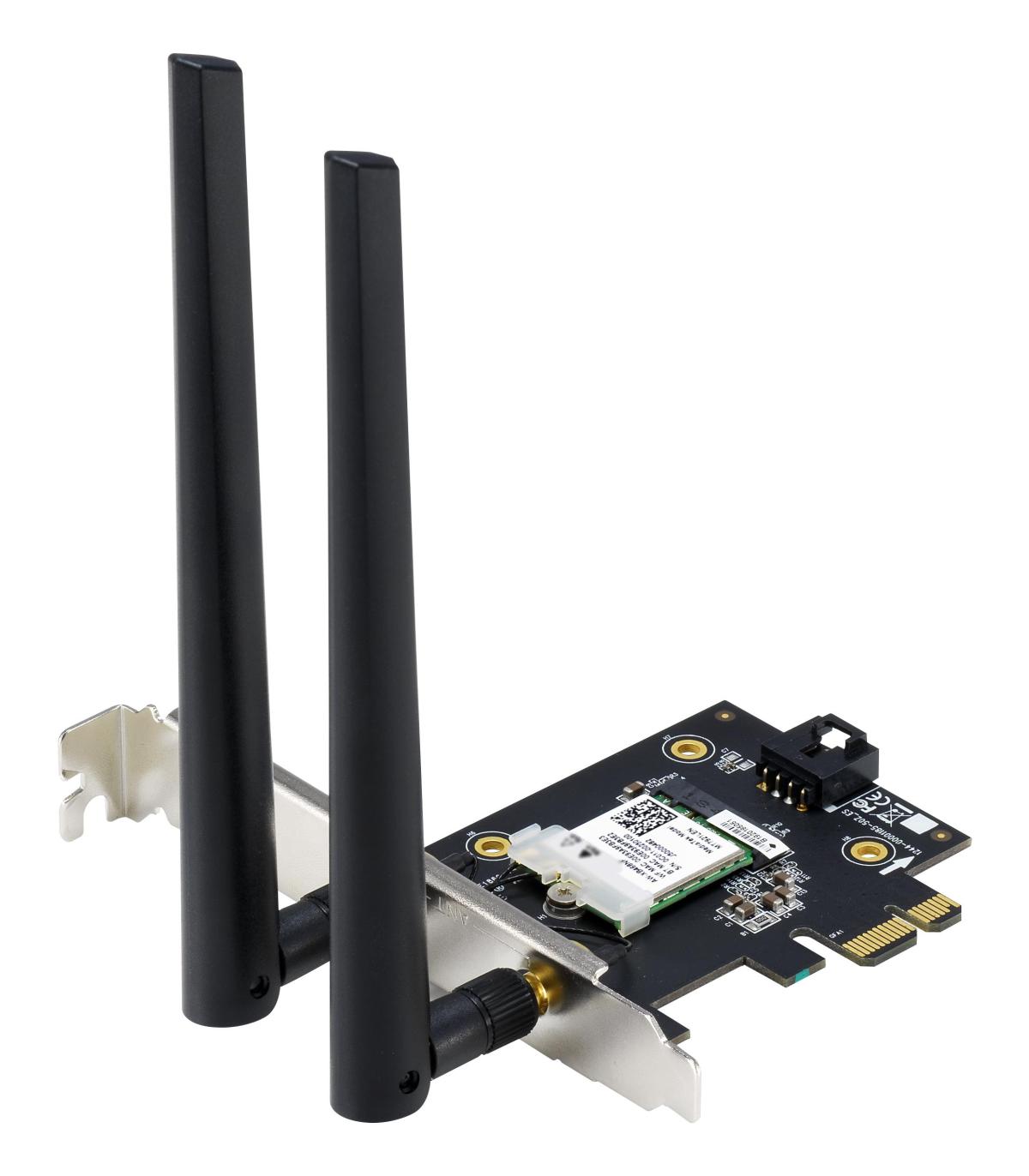 Tarjeta De Red Inalmbrica-PCI Express Asus PCE-AX1800  1800Mbps  2.4 5GHz