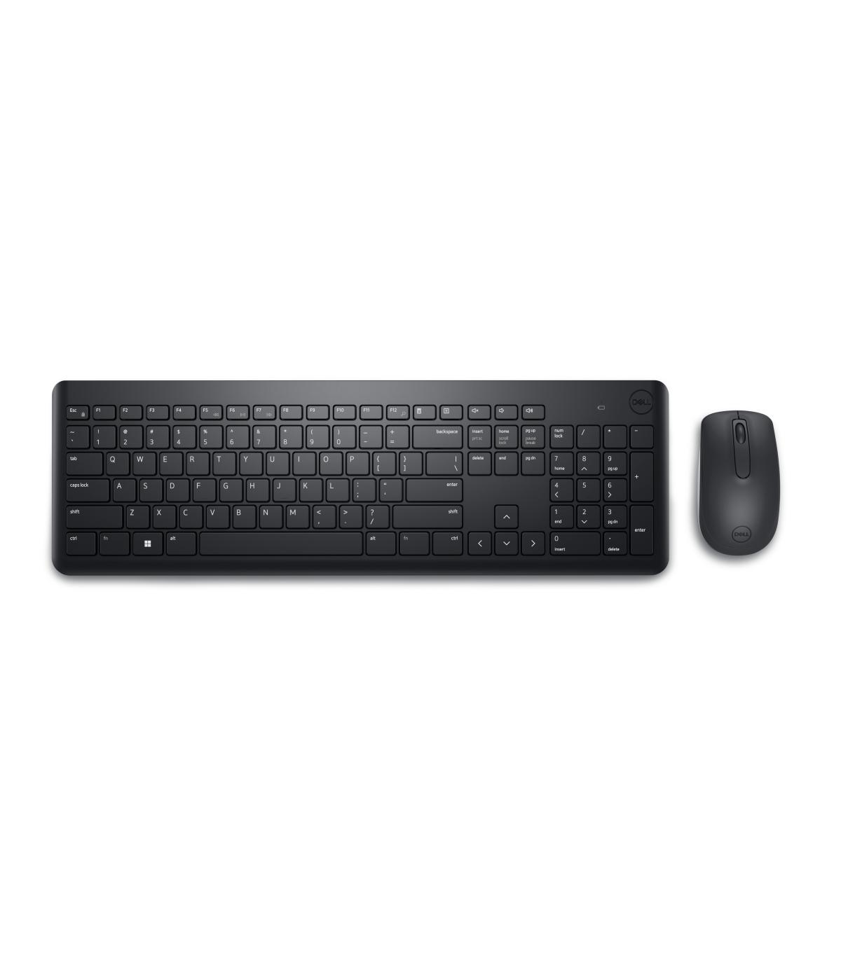 COMBO TECLADO RATON DELL KM3322W INALAMBRICO NEGRO