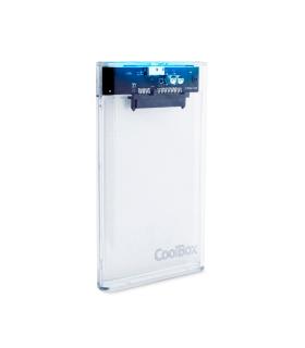 CoolBox Caja HDD 2.5" SCT-2533 USB3.0 Transparente