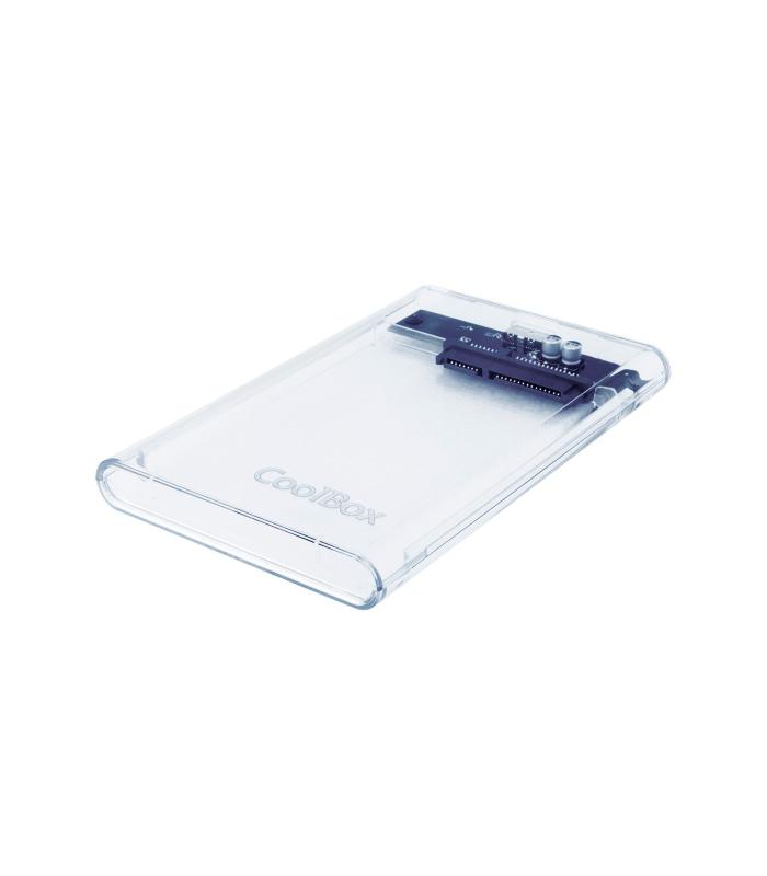 CoolBox Caja HDD 2.5" SCT-2533 USB3.0 Transparente