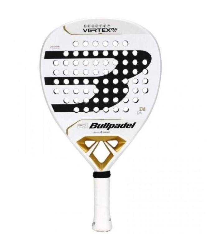 Pala de Pdel Bullpadel Vertex 04 Pro Line W 2025 (Delfi Brea)/ Blanca