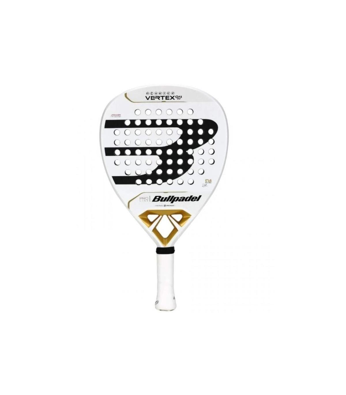 Pala de Pdel Bullpadel Vertex 04 Pro Line W 2025 (Delfi Brea)/ Blanca