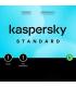 Antivirus Kaspersky Standard/ 1 Dispositivo/ 1 Ao venta con pc/ Formato Tarjeta