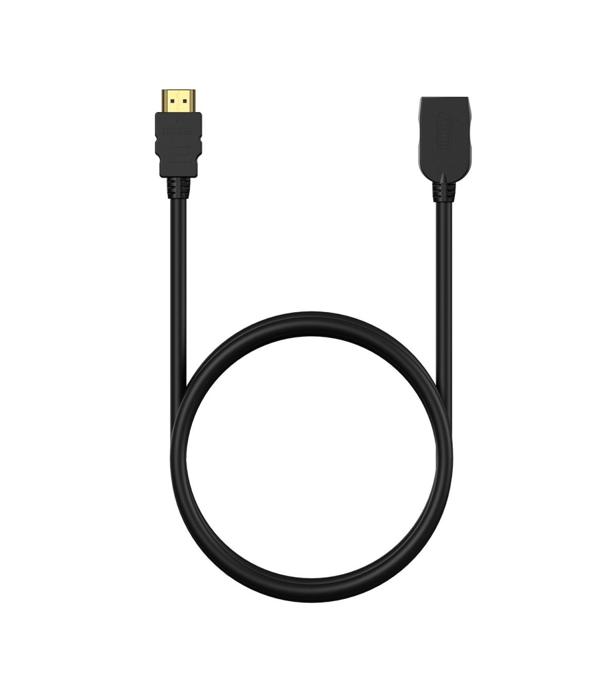 CABLE HDMI AISENS V2.0 PROLONGADOR PREMIUM 4K60HZ A M-A H 1.0M