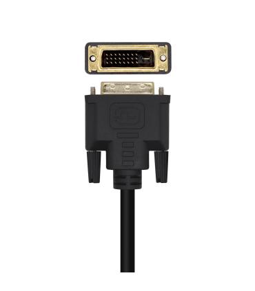 Cable Conversor Aisens A125-0463  DisplayPort Macho - DVI Macho  Hasta 5W  2300Mbps  3m  Negro