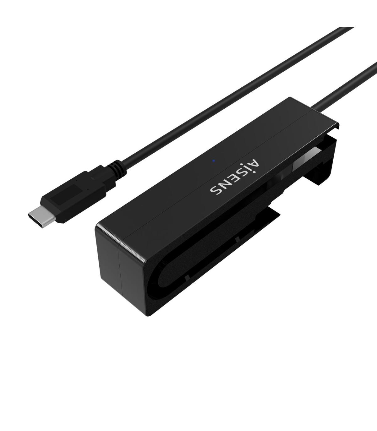 ADAPTADOR AISENS SATA A USB-C USB 3.0 3.1 GEN1  2.5" 3.5" NEGRO