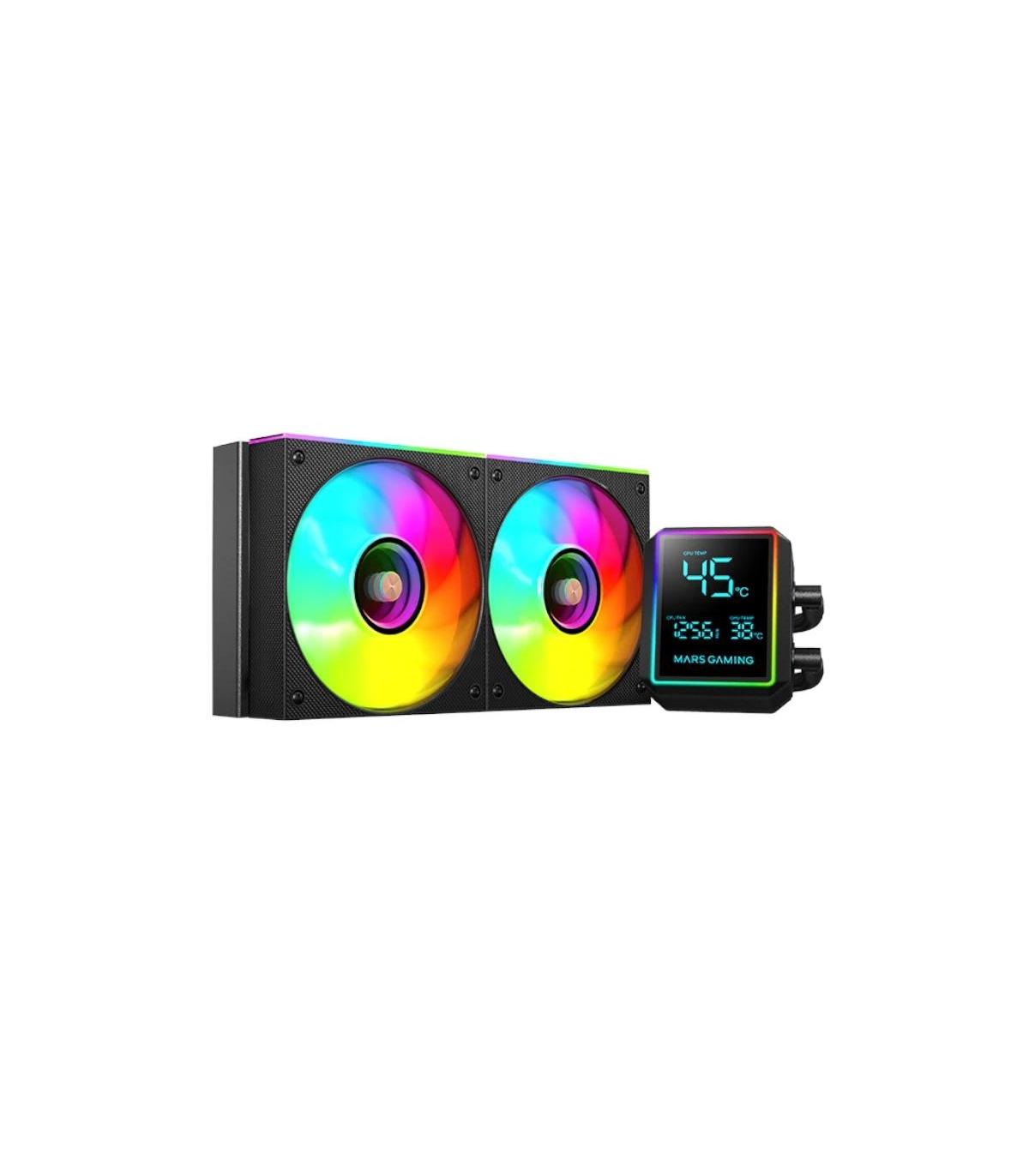 MARS GAMING Refrig. Lquida MLLCDPRO240 AIO Negro