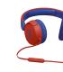 Auriculares Infantiles JBL JR310  Con Micrfono  Jack 3.5  Rojos Y Azules