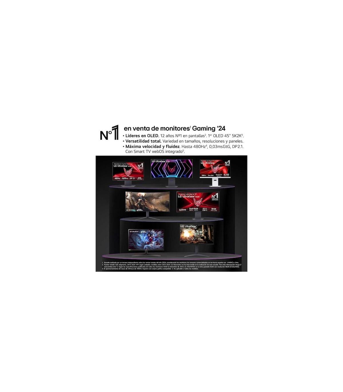 LG MONITOR, 27 PULGADAS, 27GP750-B, 68,6 CM, 1920 X 1080 PIXELES, FULL HD, LED, 1 MS, NEGRO