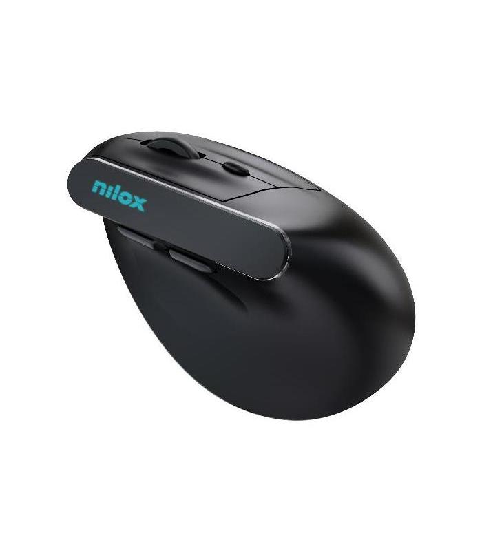 Nilox Ratn Wir Vertical Rec. Silen 1600 DPI Negro