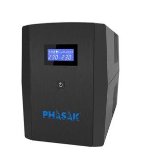SAI Lnea Interactiva Phasak SIRIUS 1560 VA Interactive/ 1560VA-900W/ 4 Salidas/ Formato Torre
