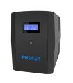 SAI Lnea Interactiva Phasak SIRIUS 1560 VA Interactive/ 1560VA-900W/ 4 Salidas/ Formato Torre
