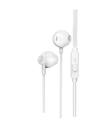 Auriculares Intrauditivos Philips TAUE101  Con Micrfono  Jack 3.5  Blancos