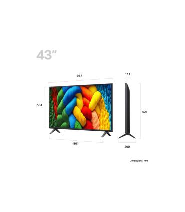 Televisor LG NanoCell 43NANO80A6B 43'  Ultra HD 4K  Smart TV  WiFi