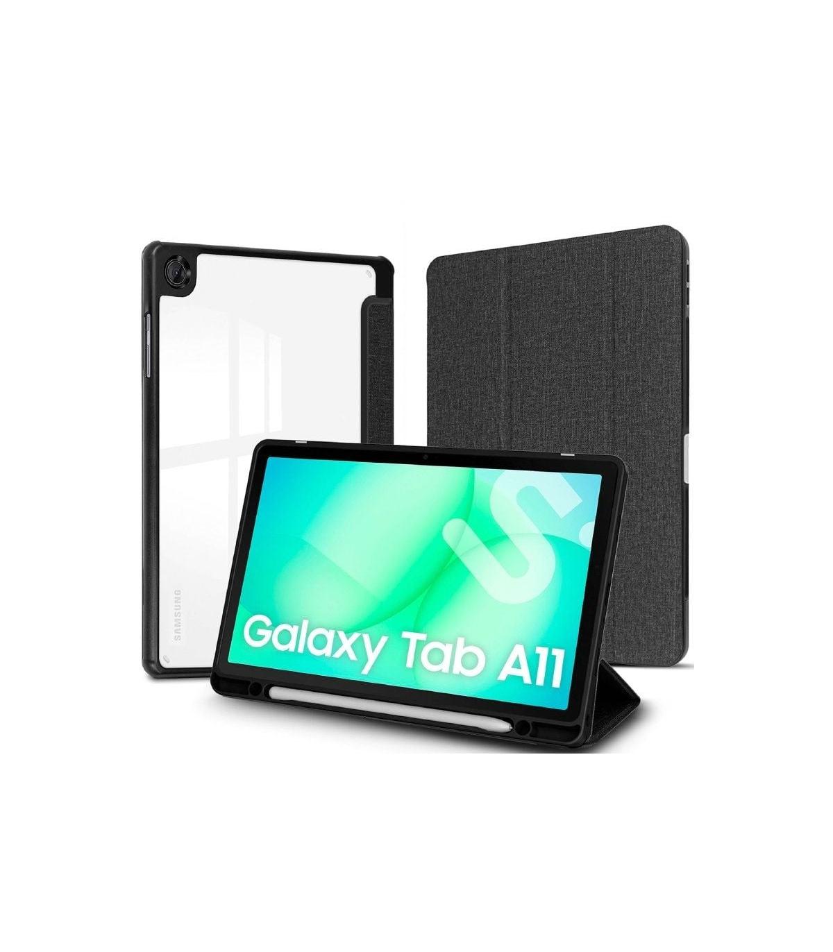 Funda Subblim Clear Shock Case para Samsung A11 8.7\'/ Negra