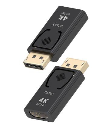 Adaptador HDMI 4K Aisens A125-0908  DisplayPort Macho - HDMI Hembra