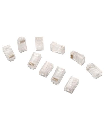 CONECTOR AISENS RJ45 8 HILOS CAT.6 AWG24 10 UDS