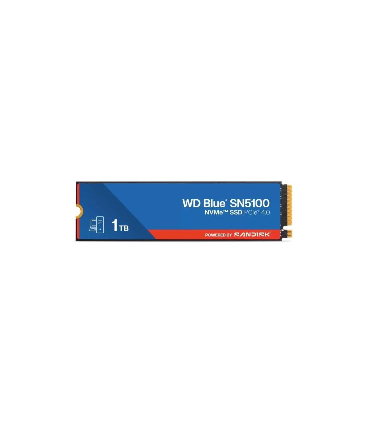 WD Blue SN5100 SSD 1TB NVMe Gen4 6700MB-s