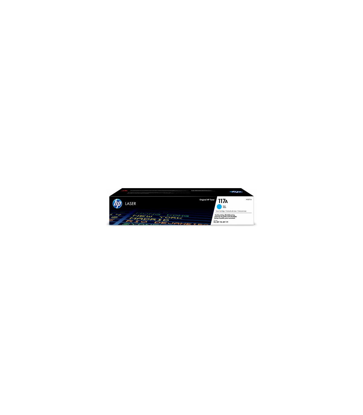 HP 117A TONER HP117A CIAN (W2071A)