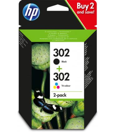 HP 302 CARTUCHO DE TINTA NEGRO+TRICOLOR HP302