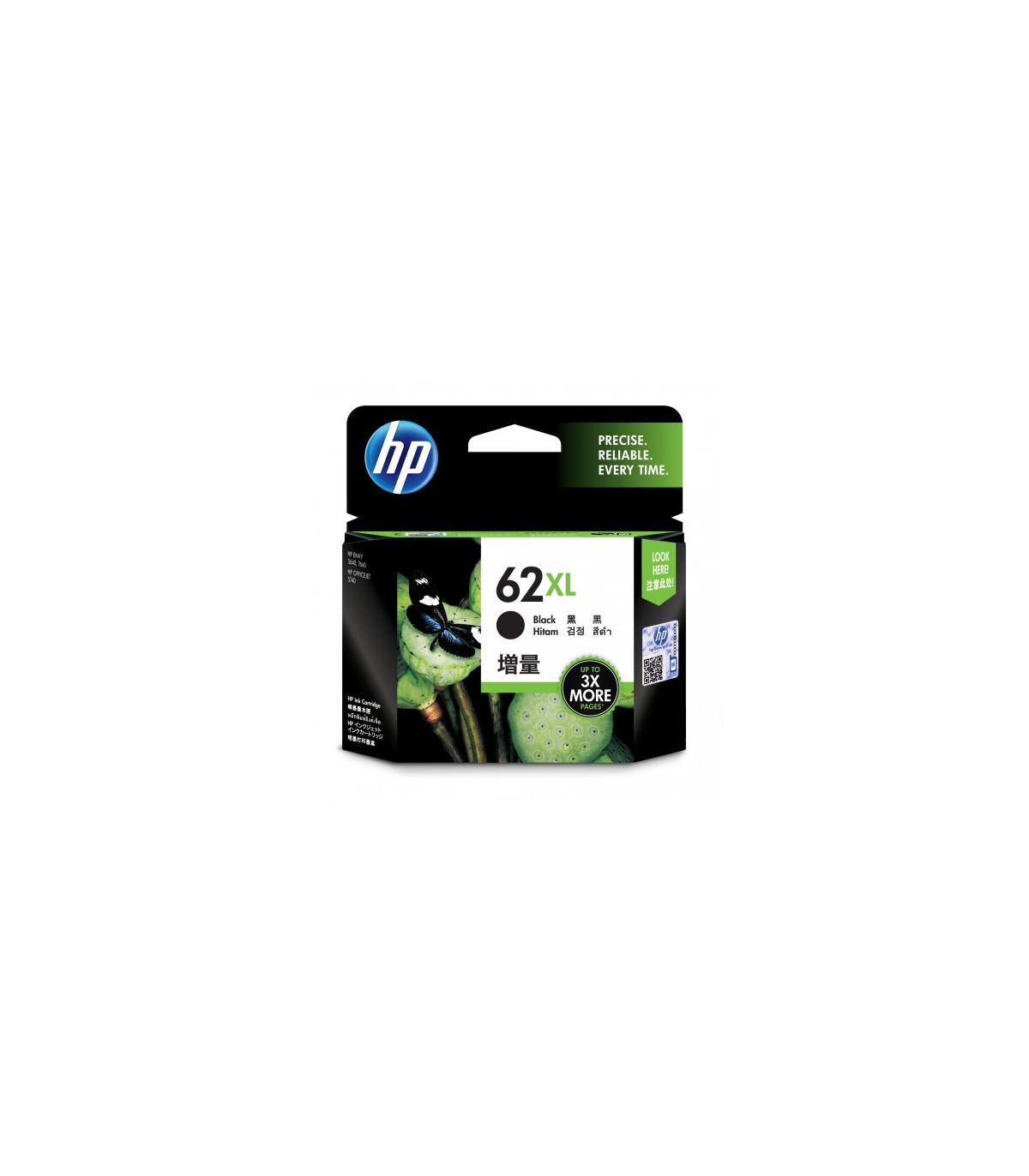 HP 62XL CARTUCHO DE TINTA HP62XL NEGRO (C2P05AE)