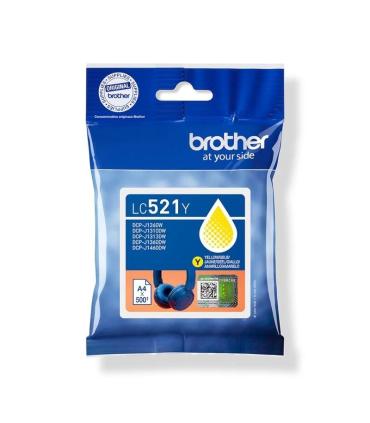Brother Cartucho LC521Y Amarillo