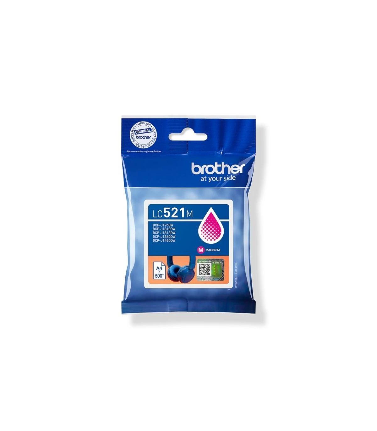 Brother Cartucho LC521M Magenta