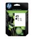 Cartucho de Tinta Original HP n45/ Negro