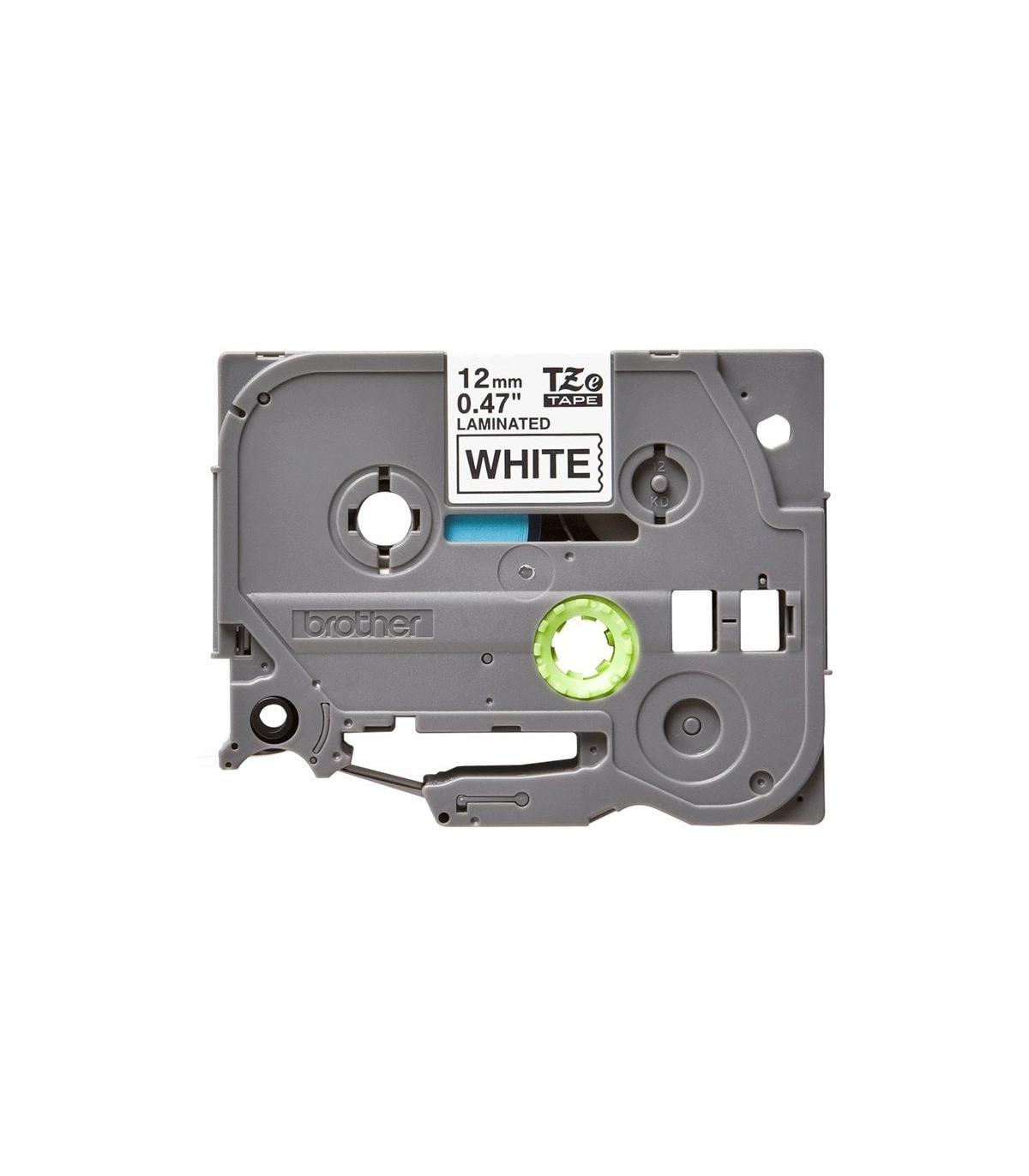 Cinta Laminada Original Rotuladora Brother TZe-231/ Blanca