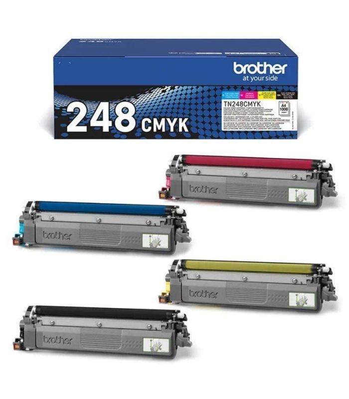 Tner Original Brother TN-248VAL Multipack/ Negro/ Cian/ Magenta/ Amarillo