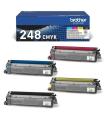 Tner Original Brother TN-248VAL Multipack/ Negro/ Cian/ Magenta/ Amarillo