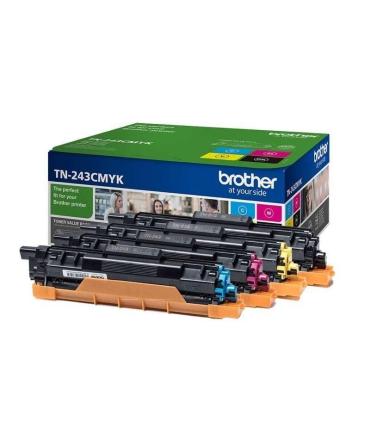 Tner Original Brother TN-243CMYK Multipack/ Cian/ Magenta/ Amarillo/ Negro
