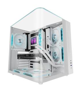 Caja Gaming Semitorre Mars Gaming MC-INFINIOLITE/ Blanca