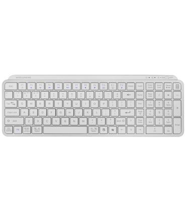 Teclado Compacto Inalmbrico por Bluetooth Mars Gaming MK-SILENKEYS/ Blanco