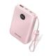 Powerbank 10000mAh Vention FKAP0-C/ 22.5W/ Rosa/ Incluye Cable USB Tipo-C
