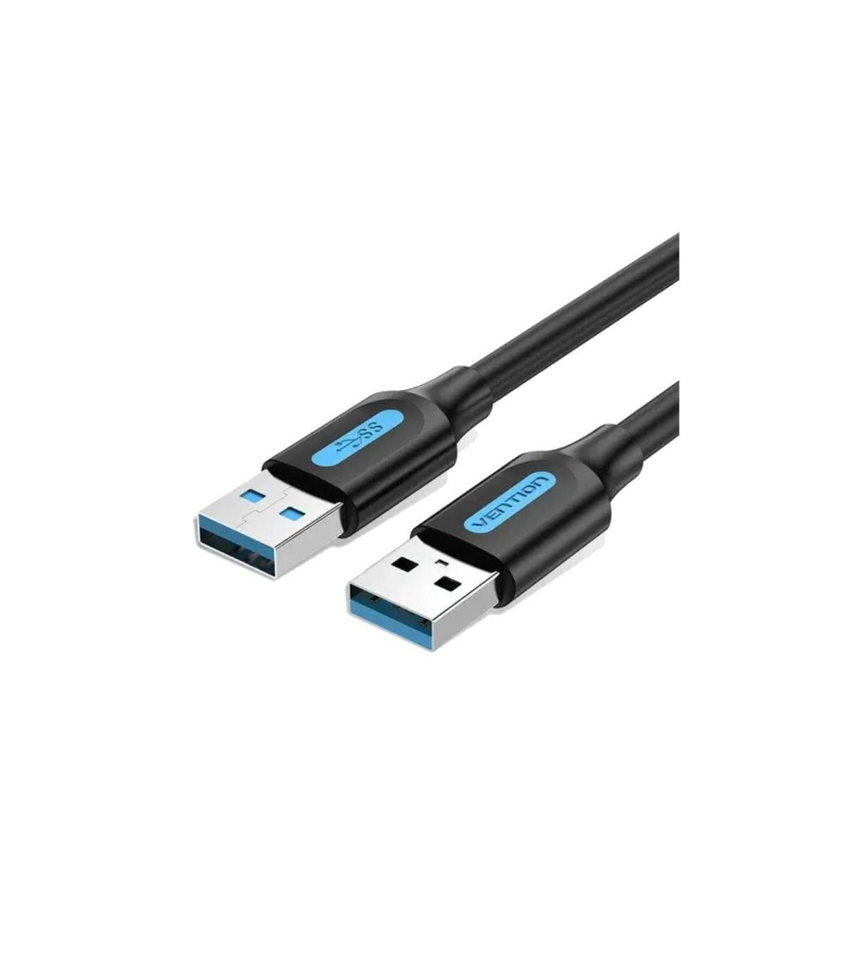 Cable USB 3.0 Vention CONBI/ USB Macho - USB Macho/ 5Gbps/ 3m/ Negro