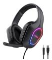 Auriculares Gaming Con Micrfono Trust Gaming GXT 416 Zirox/ Jack 3.5/USB Negros